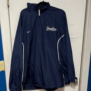 Vintage Nike Pullover Windbreaker Yankees 1/4 zip
